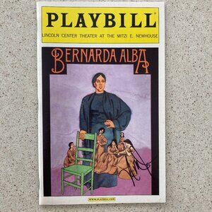 Nikki M. James (Only) Signed Playbill Bernarda Alba Phylicia Rashad March 2006
